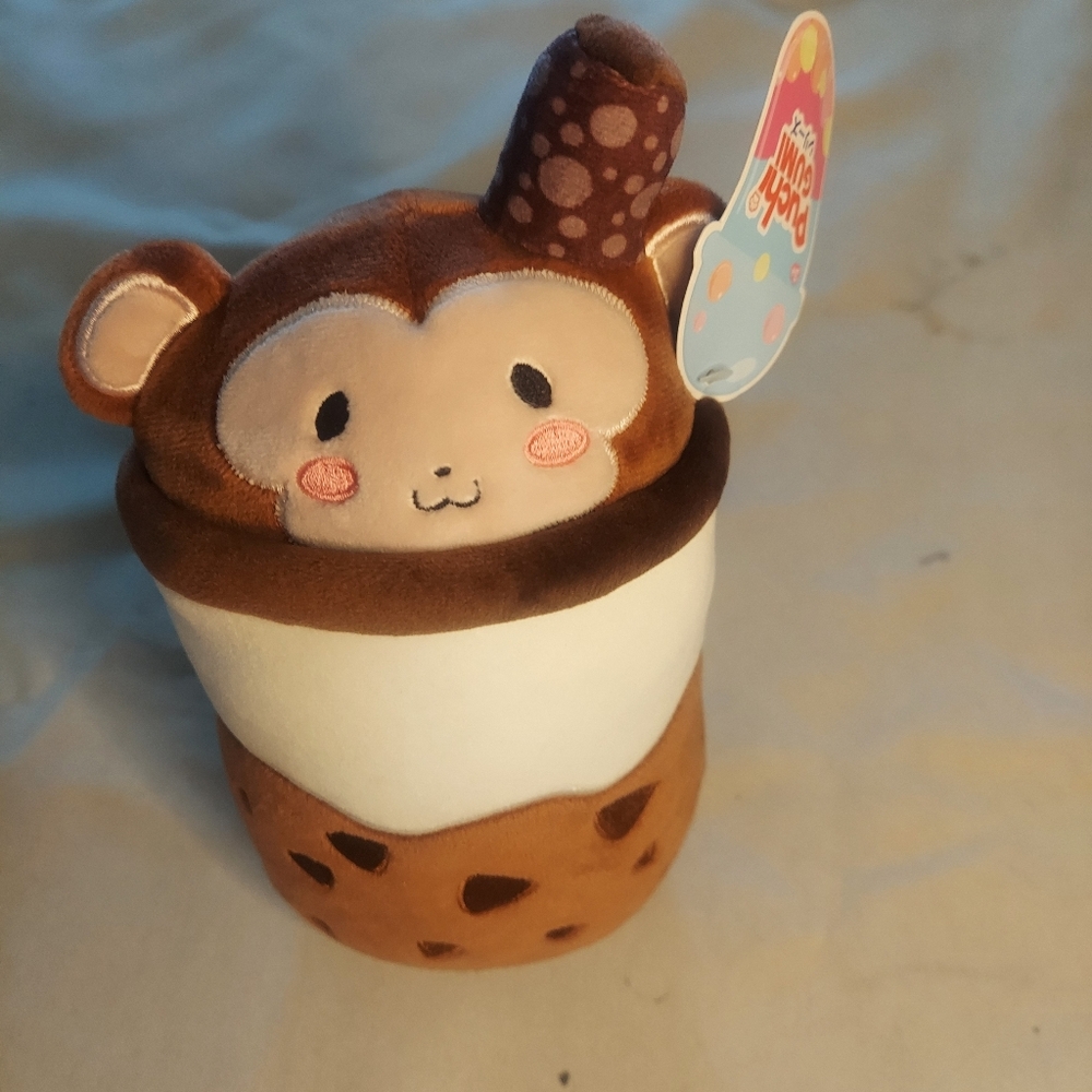 Adorable Brown Monkey Stuffed Animal